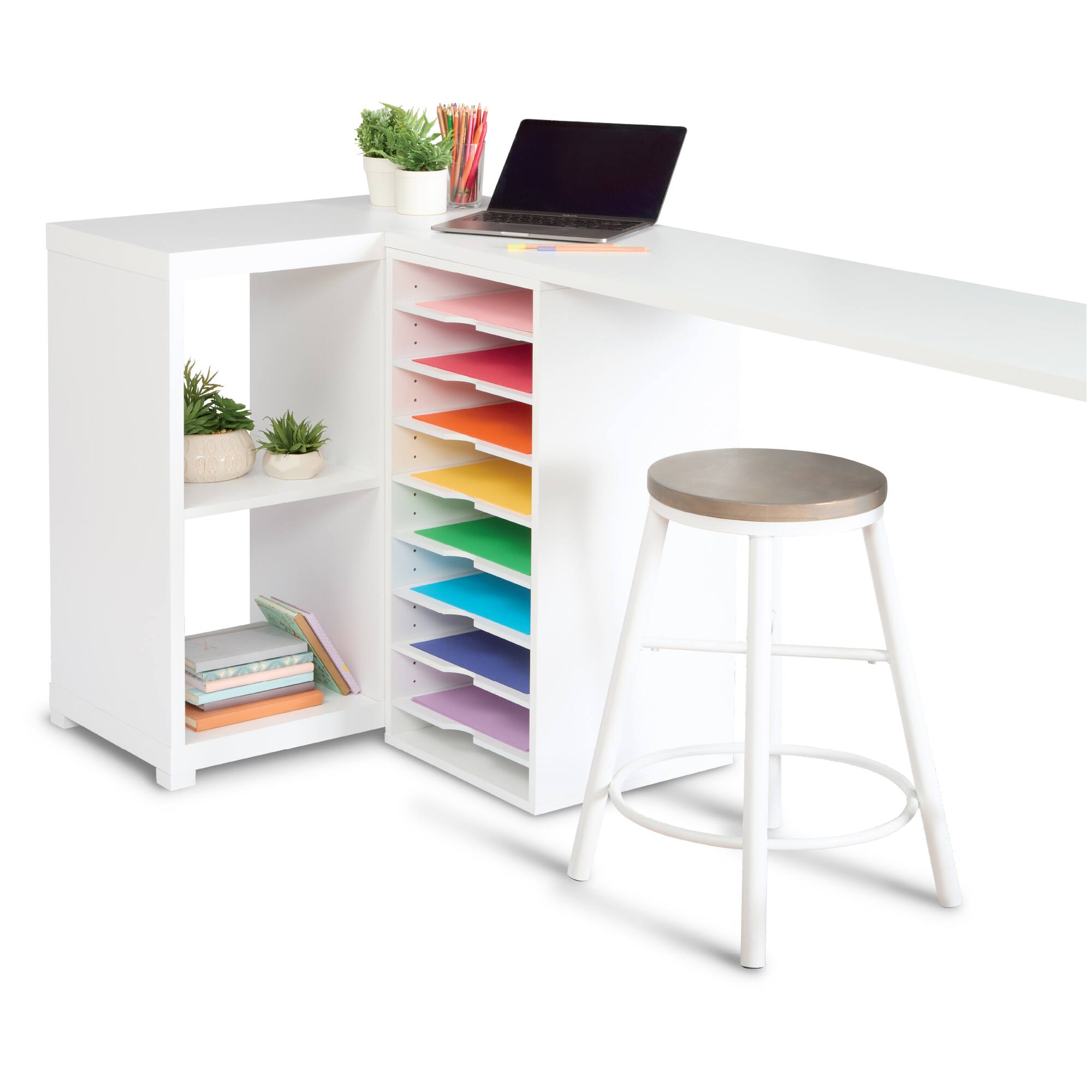 Make Station 4-Cube Shelf by Simply Tidy